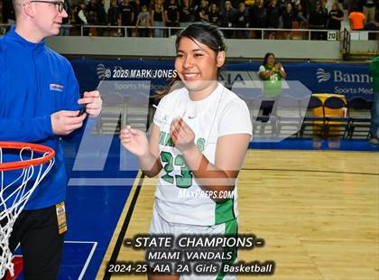 Thumbnail 2 in Miami vs. Arizona Lutheran Academy (AIA 2A Final - Awards) photogallery.