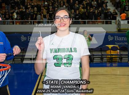 Thumbnail 3 in Miami vs. Arizona Lutheran Academy (AIA 2A Final - Awards) photogallery.