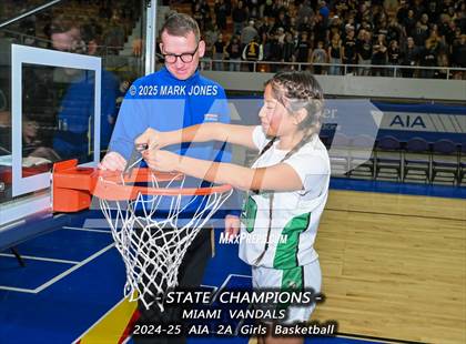 Thumbnail 1 in Miami vs. Arizona Lutheran Academy (AIA 2A Final - Awards) photogallery.
