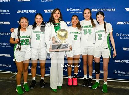 Thumbnail 1 in Miami vs. Arizona Lutheran Academy (AIA 2A Final - Awards) photogallery.
