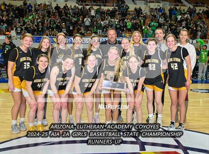 Thumbnail 2 in Miami vs. Arizona Lutheran Academy (AIA 2A Final - Awards) photogallery.
