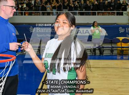 Thumbnail 1 in Miami vs. Arizona Lutheran Academy (AIA 2A Final - Awards) photogallery.