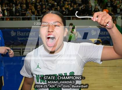 Thumbnail 2 in Miami vs. Arizona Lutheran Academy (AIA 2A Final - Awards) photogallery.