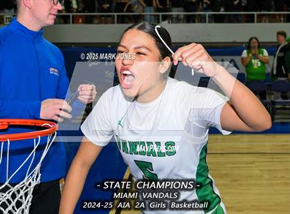 Thumbnail 3 in Miami vs. Arizona Lutheran Academy (AIA 2A Final - Awards) photogallery.