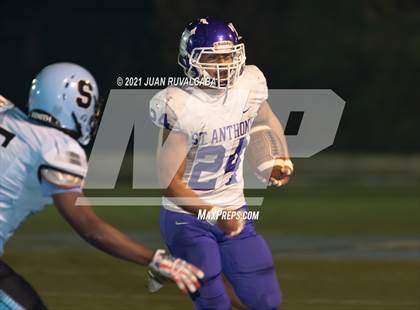Thumbnail 2 in St. Anthony @ Salesian (CIF SS D10 Semifinal) photogallery.