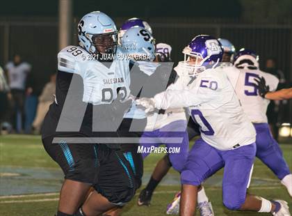 Thumbnail 2 in St. Anthony @ Salesian (CIF SS D10 Semifinal) photogallery.