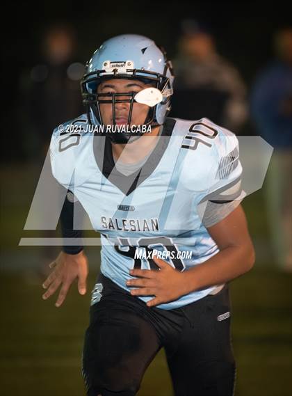 Thumbnail 3 in St. Anthony @ Salesian (CIF SS D10 Semifinal) photogallery.