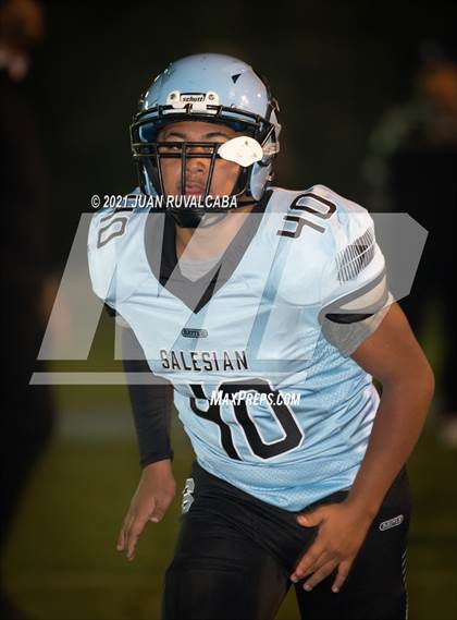 Thumbnail 1 in St. Anthony @ Salesian (CIF SS D10 Semifinal) photogallery.
