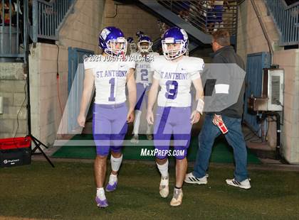 Thumbnail 1 in St. Anthony @ Salesian (CIF SS D10 Semifinal) photogallery.