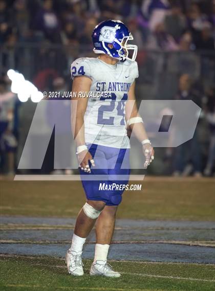 Thumbnail 2 in St. Anthony @ Salesian (CIF SS D10 Semifinal) photogallery.
