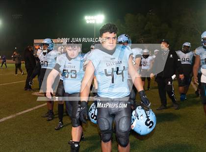 Thumbnail 1 in St. Anthony @ Salesian (CIF SS D10 Semifinal) photogallery.