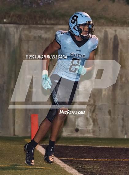 Thumbnail 3 in St. Anthony @ Salesian (CIF SS D10 Semifinal) photogallery.
