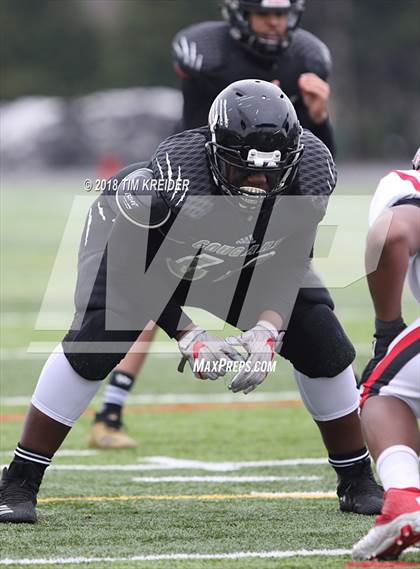 Thumbnail 3 in Harrisburg vs. Coatesville (PIAA 6A Semifinal) photogallery.