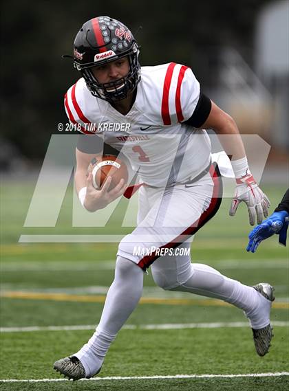 Thumbnail 2 in Harrisburg vs. Coatesville (PIAA 6A Semifinal) photogallery.
