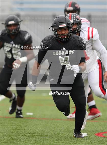 Thumbnail 3 in Harrisburg vs. Coatesville (PIAA 6A Semifinal) photogallery.