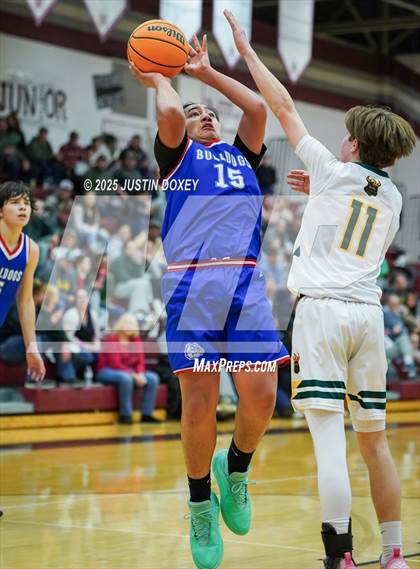 Thumbnail 1 in Eureka vs. McDermitt (NIAA 1A East League Semifinals) photogallery.