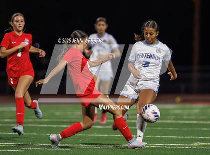 Thumbnail 2 in Coronado vs. Centennial (NIAA 5A Semifinal) photogallery.