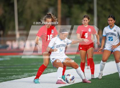 Thumbnail 2 in Coronado vs. Centennial (NIAA 5A Semifinal) photogallery.