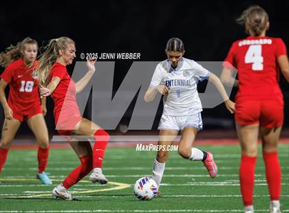 Thumbnail 2 in Coronado vs. Centennial (NIAA 5A Semifinal) photogallery.