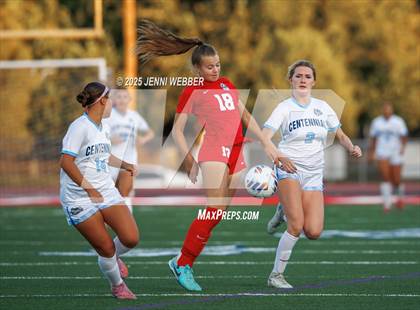 Thumbnail 2 in Coronado vs. Centennial (NIAA 5A Semifinal) photogallery.