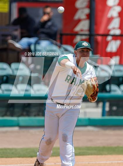 Thumbnail 2 in Immanuel vs. Garces Memorial (CIF CS D3 Final) photogallery.