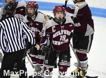 Thumbnail 1 in Milford vs. Amity Regional (CIAC DII Semifinal) photogallery.