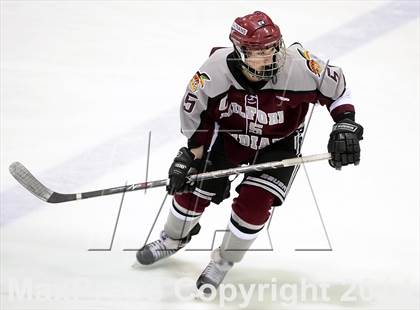 Thumbnail 2 in Milford vs. Amity Regional (CIAC DII Semifinal) photogallery.