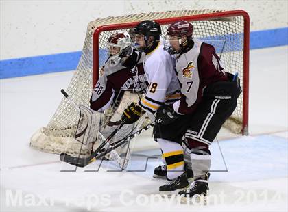 Thumbnail 2 in Milford vs. Amity Regional (CIAC DII Semifinal) photogallery.