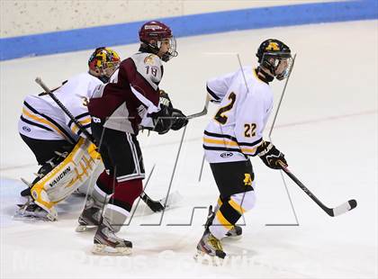 Thumbnail 2 in Milford vs. Amity Regional (CIAC DII Semifinal) photogallery.