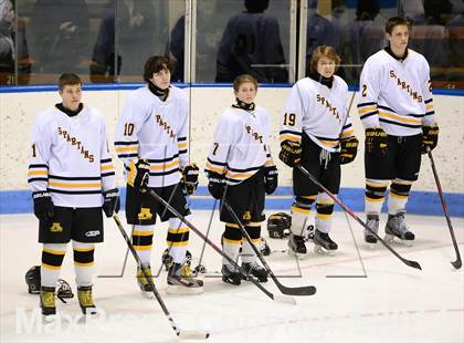 Thumbnail 1 in Milford vs. Amity Regional (CIAC DII Semifinal) photogallery.
