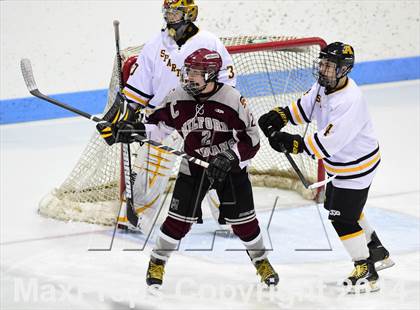 Thumbnail 3 in Milford vs. Amity Regional (CIAC DII Semifinal) photogallery.