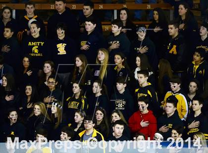 Thumbnail 2 in Milford vs. Amity Regional (CIAC DII Semifinal) photogallery.