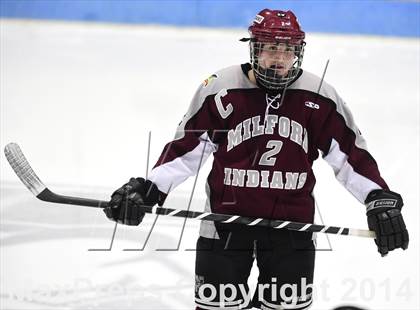 Thumbnail 2 in Milford vs. Amity Regional (CIAC DII Semifinal) photogallery.