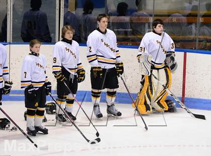 Thumbnail 2 in Milford vs. Amity Regional (CIAC DII Semifinal) photogallery.