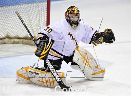 Thumbnail 2 in Milford vs. Amity Regional (CIAC DII Semifinal) photogallery.