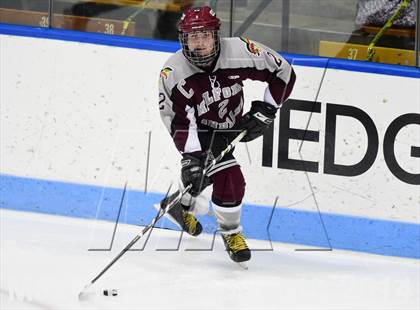 Thumbnail 2 in Milford vs. Amity Regional (CIAC DII Semifinal) photogallery.