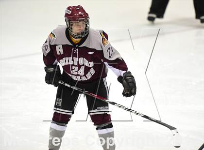 Thumbnail 2 in Milford vs. Amity Regional (CIAC DII Semifinal) photogallery.