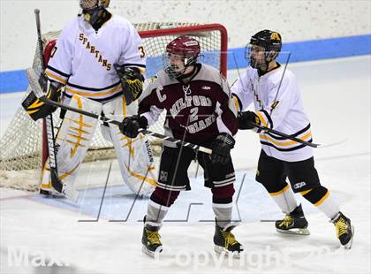 Thumbnail 1 in Milford vs. Amity Regional (CIAC DII Semifinal) photogallery.