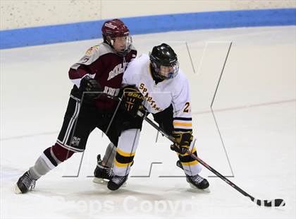 Thumbnail 2 in Milford vs. Amity Regional (CIAC DII Semifinal) photogallery.
