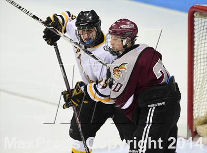 Thumbnail 3 in Milford vs. Amity Regional (CIAC DII Semifinal) photogallery.