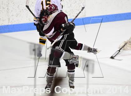 Thumbnail 2 in Milford vs. Amity Regional (CIAC DII Semifinal) photogallery.