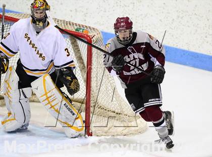 Thumbnail 2 in Milford vs. Amity Regional (CIAC DII Semifinal) photogallery.