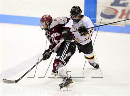 Thumbnail 2 in Milford vs. Amity Regional (CIAC DII Semifinal) photogallery.