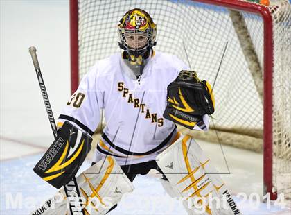 Thumbnail 2 in Milford vs. Amity Regional (CIAC DII Semifinal) photogallery.