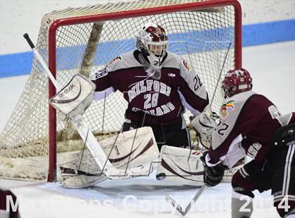 Thumbnail 2 in Milford vs. Amity Regional (CIAC DII Semifinal) photogallery.