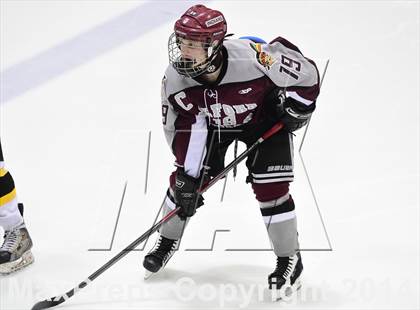 Thumbnail 2 in Milford vs. Amity Regional (CIAC DII Semifinal) photogallery.
