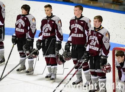 Thumbnail 1 in Milford vs. Amity Regional (CIAC DII Semifinal) photogallery.