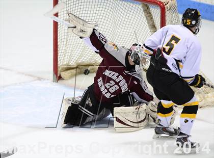Thumbnail 2 in Milford vs. Amity Regional (CIAC DII Semifinal) photogallery.