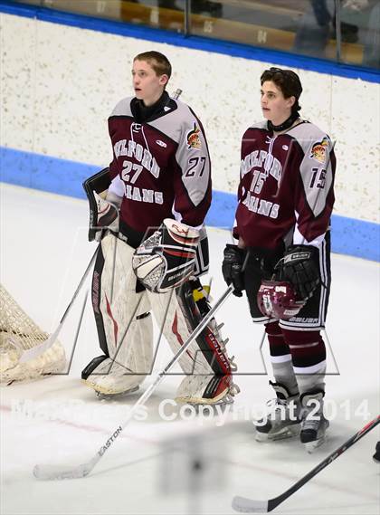 Thumbnail 2 in Milford vs. Amity Regional (CIAC DII Semifinal) photogallery.