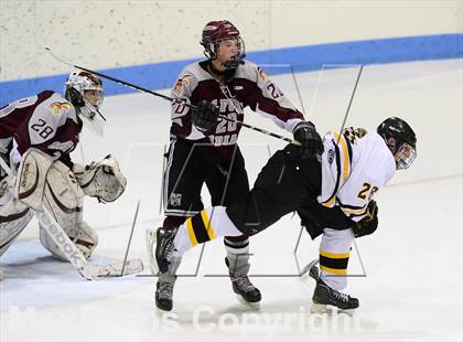 Thumbnail 2 in Milford vs. Amity Regional (CIAC DII Semifinal) photogallery.